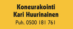 Koneurakointi Kari Huurinainen logo